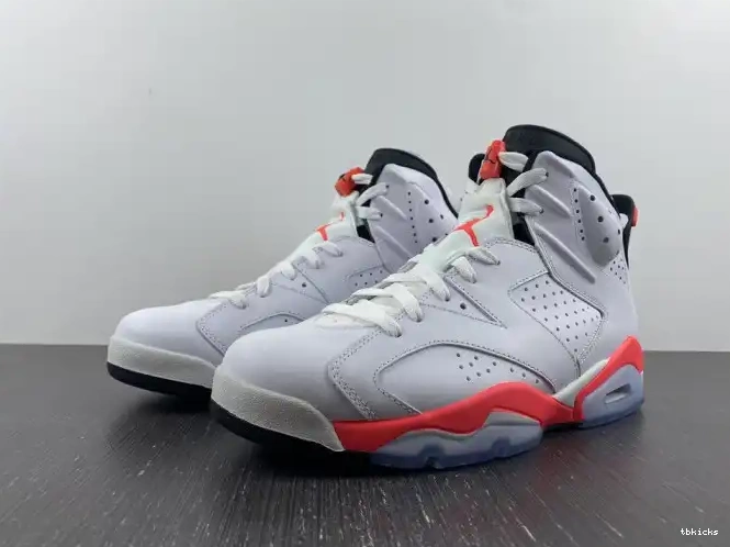 TBK 384664-123 (2014) Infrared White Retro Jordan 6 0519